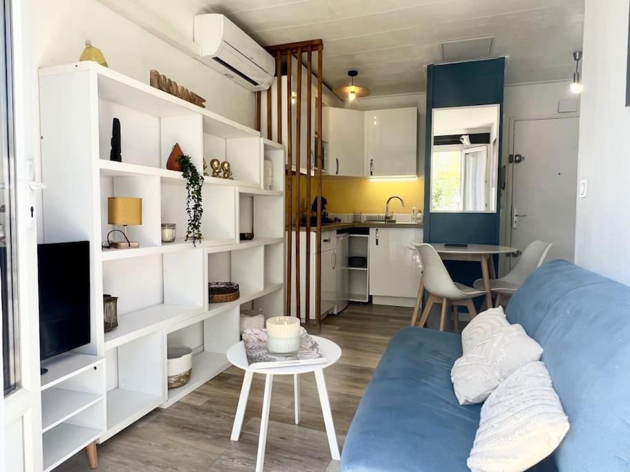 Apartamento Le Tropico - Clim - Terrasse - Proche Polygone Béziers Exterior foto