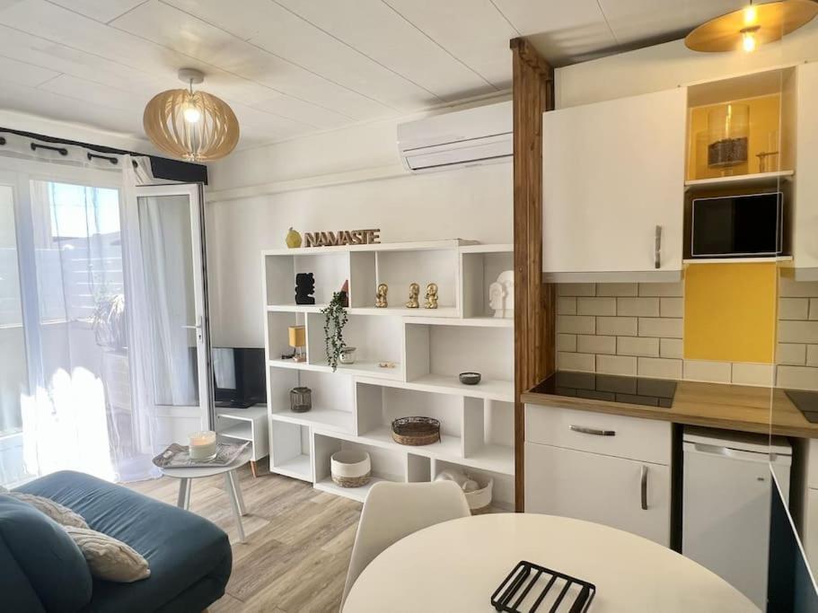Apartamento Le Tropico - Clim - Terrasse - Proche Polygone Béziers Exterior foto