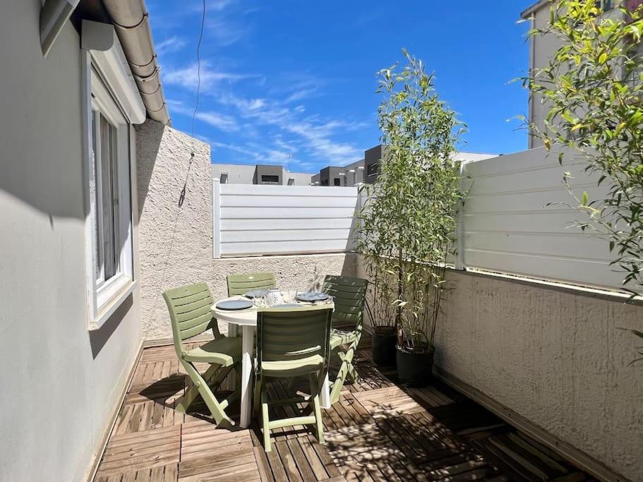 Apartamento Le Tropico - Clim - Terrasse - Proche Polygone Béziers Exterior foto